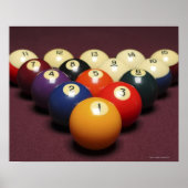Billard Poster (Vorne)