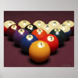 Billard Poster