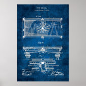 Billard-Poster Art #10 Billiard Poster (Vorne)