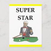 Billard Postkarte (Vorderseite)