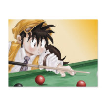 Billard (Postkarte)