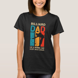 Billard Retrokunst cooler VATER Vintage Kunstwerke T-Shirt