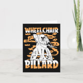 Billard Rollstuhl - Tabelle 9 Ll Pool Karte (Vorderseite)