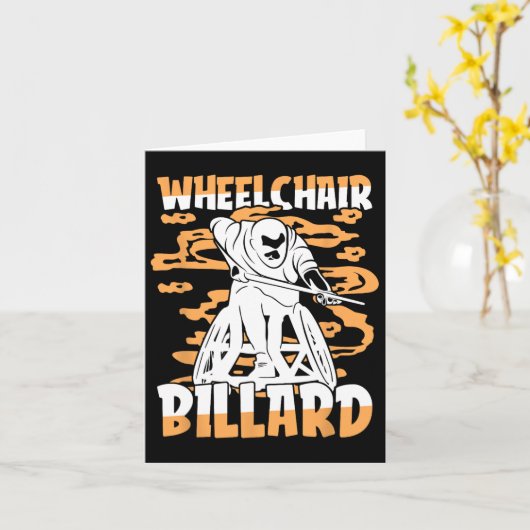 Billard Rollstuhl - Tabelle 9 Ll Pool Karte (Gelbe Blume)