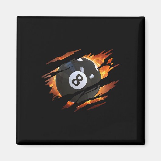 Billard S Men 8 Ll Pool S Pool League Magnet (Vorne)