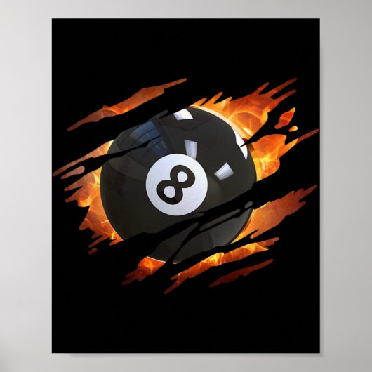 Billard S Men 8 Ll Pool S Pool League Poster (Vorne)