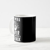 Billard-Schlaf mit Billard-Player und Billard Kaffeetasse (Vorderseite Links)