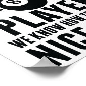 Billard-Schlaf mit Billard-Player und Billard Poster (Ecke)