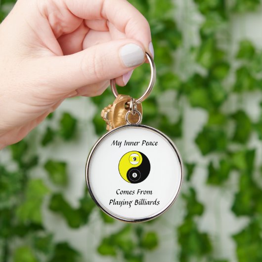 Billard Schlüsselanhänger (Hand)