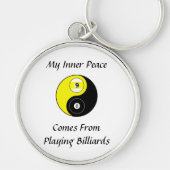 Billard Schlüsselanhänger (Vorne)