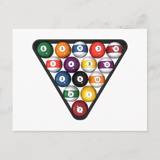 Billard / Schwimmbäder geplündert: Postkarte (Vorderseite)