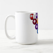 Billard / Schwimmbälle: Individuelle Tasse (Links)