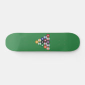 Billard / Schwimmbälle: Skateboard (Horizontal)