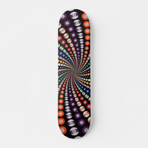 Billard / Schwimmbälle Spirale: Skateboard
