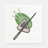 Billard Serviette (Vorderseite)