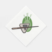 Billard Serviette (Ecke)