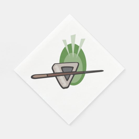 Billard Serviette (Ecke)