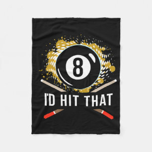 Billard Shirt - Biliard Pool 8 Ll Player des Des Fleecedecke