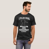 Billard-Shirt für Mannspielpool T-Shirt (Vorne ganz)