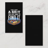 Billard Shooting Pool Player Spaß Visitenkarte (Vorne/Hinten)