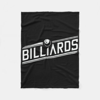 "Billard" - Sleek Angled Design Fleecedecke
