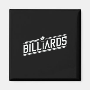 "Billard" - Sleek Angled Design Magnet