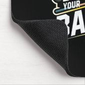 Billard Snooker ist hier, um Ihre Bälle zu durchbr Mousepad (Ecke)