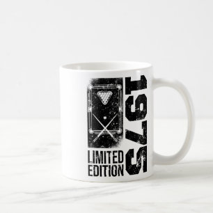 Billard Snooker-Spieler Vintage 1975 Geburtstag Po Kaffeetasse
