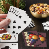 Billard Spielkarten (In Situ)