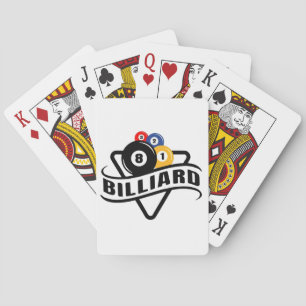 Billard Spielkarten