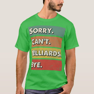 Billard Spielunterricht perfekt für Mama Mot T-Shirt