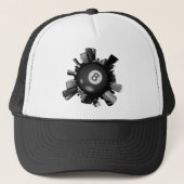 Billard-Stadt Truckerkappe (Vorderseite)