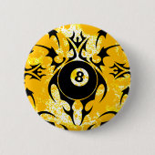 Billard. Stamm. Button (Vorderseite)