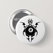 Billard. Stamm. Button (Vorne & Hinten)