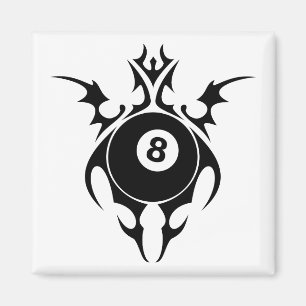 Billard. Stamm. Magnet