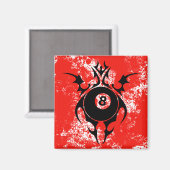 Billard. Stamm. Magnet (Vorderseite/Rückseite)