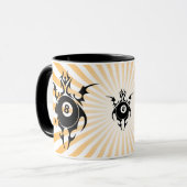 Billard. Stammes- Tasse (Vorderseite Links)