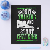 Billard Style Flyer (Einzeln)