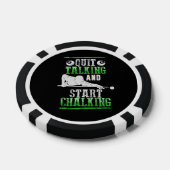 Billard Style Pokerchips (Einzeln)