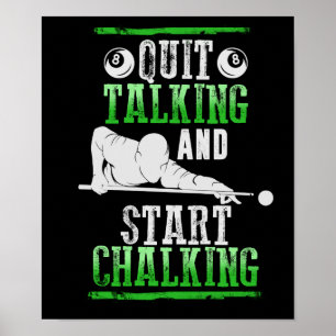 Billard Style Poster