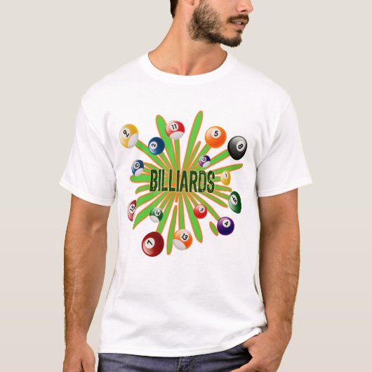 BILLARD T-Shirt (Vorderseite)