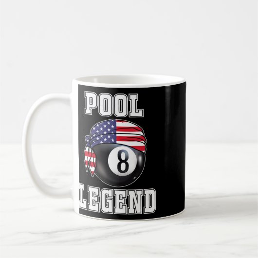 Billard Team 8 Ll Pool Game Player Geschenke für P Kaffeetasse (Links)