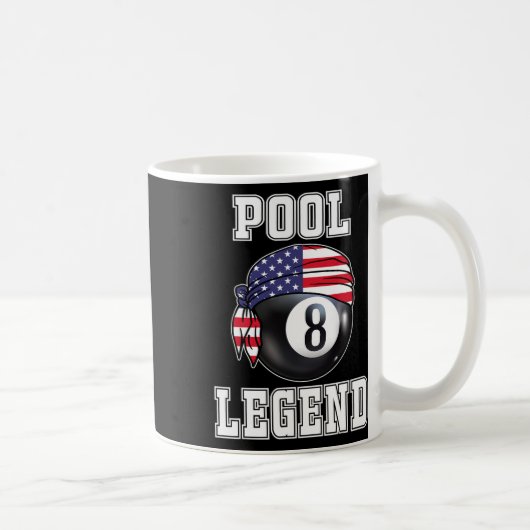 Billard Team 8 Ll Pool Game Player Geschenke für P Kaffeetasse (Rechts)