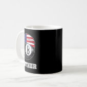Billard Team 8 Ll Pool Game Player Geschenke für P Kaffeetasse (Vorderseite Links)