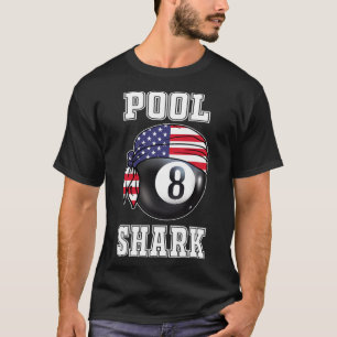 Billard Team 8 Ll Pool Game Player Geschenke für P T-Shirt