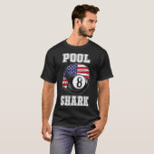Billard Team 8 Ll Pool Game Player Geschenke für P T-Shirt (Vorne ganz)