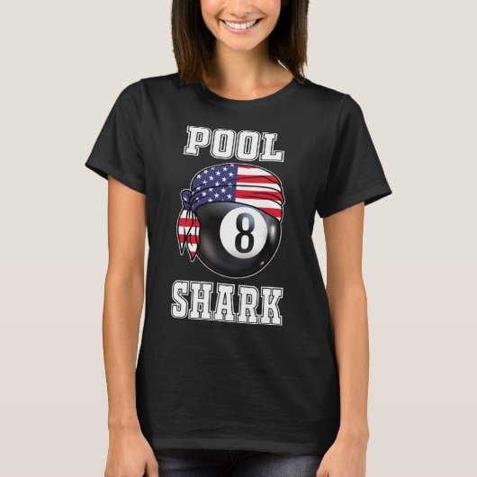 Billard Team 8 Ll Pool Game Player Geschenke für P T-Shirt (Vorderseite)