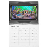 Billard trägt 2018 ein kalender (Feb 2027)