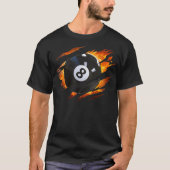 Billard Tshirts Männer 8 Ball Pool Tshirts Pool (Vorderseite)