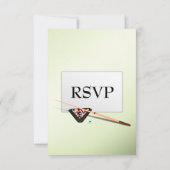 Billard UAWG mit Entree Choice RSVP Karte (Rückseite)
